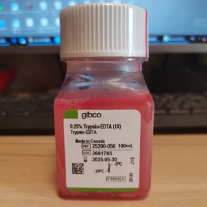 Gibco胰酶 100ml 25200-056 0.25％胰蛋白酶消化液EDTA 25200056