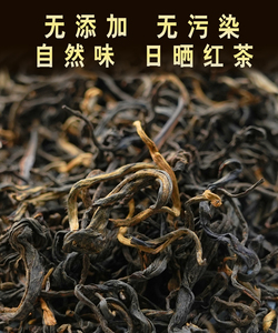 正宗云南滇红茶古树特级野生红茶大叶金丝原料红茶500g袋装散茶