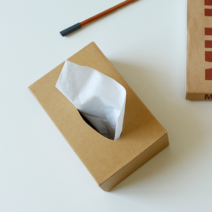 纸质纸巾盒客厅茶几家用创意桌面餐巾纸盒简约抽纸盒多功能收纳盒