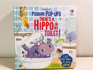 There’s a Hippo in my Toilet! 3D立体书 翻翻书 英语故事绘本