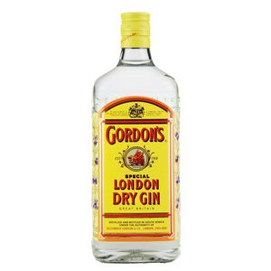 哥顿金酒GORDON'S哥顿毡酒伦敦干金酒750ml歌顿金40-43度金汤力酒