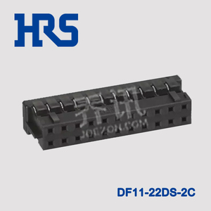HRS广濑 连接器 DF11-22DS-2C HIROSE胶壳 22PIN 2.0mm双排塑壳