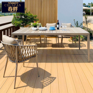 春畔户外桌椅北欧创意休闲庭院花园桌椅网红咖啡店室外阳台桌椅
