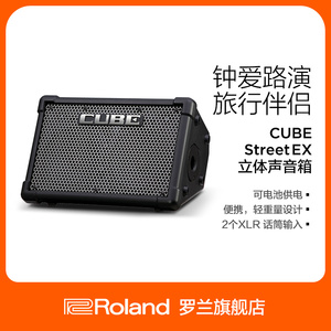 Roland罗兰CUBE-STEX电吉他音箱 Cube Street EX便携户外弹唱音响