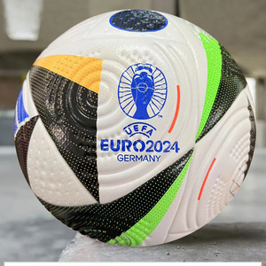 欧洲杯耐磨足球PU皮无缝热粘合四号五号学生青少年训练球成人比赛