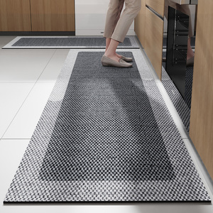 厨房专用硅藻泥软地垫子吸水防滑防油耐脏可擦洗2024新款长条地毯