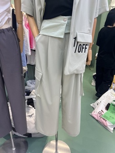 ROMANTIC NEWYORK韩国代购东大门2024春季新款女装通勤个性休闲裤
