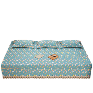纯棉炕盖四季通用榻榻米专用床盖2023新款床单3米大尺寸三米四米