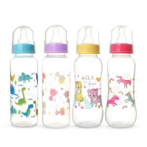 母婴用品宝宝喂奶瓶 食品级塑料PP新生婴儿奶瓶防胀气250ml标口径