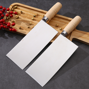 阳江余单锻打刀菜刀专业厨师刀中式手工锻造桑刀家用不锈钢切片刀