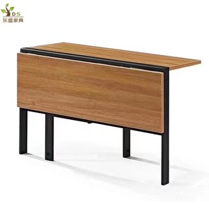 多功能折叠培训桌组合办公台桌现代简约铁制桌架可移动拼接会议桌