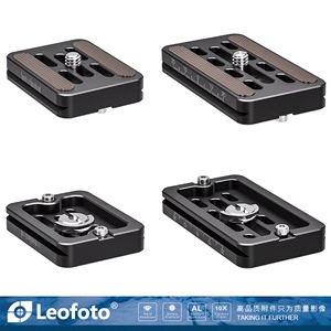 Leofoto徕图 QP-70N快装板相机微单通用云台稳定器三脚架阿卡标准通用快拆板