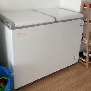 美的271升冰柜双温家商用大容量冷柜冷藏保鲜冷冻两用小冰箱囤货