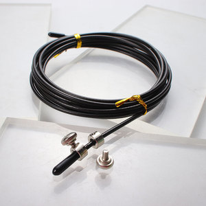 专业2.5mm跳绳配件绳套螺丝竞速学生中考替换钢丝小绳子细绳健身