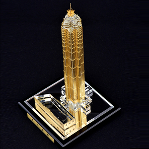 建筑模型摆件迪拜塔深圳平安水晶楼模创意工艺品旅游纪念礼品定制