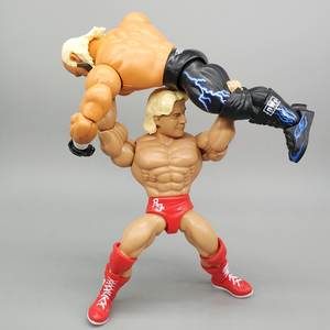摔跤手筋肉人手办肌肉男角斗士可动人偶玩具送葬者塞纳铁拳希曼