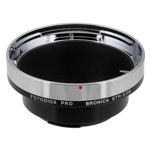 美国Fotodiox 勃朗尼卡Bronica ETR PE镜头转佳能Canon EOS转接环