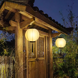 中式户外防水灯笼国风庭院走廊屋檐餐厅火锅店景区饭店门口连串灯