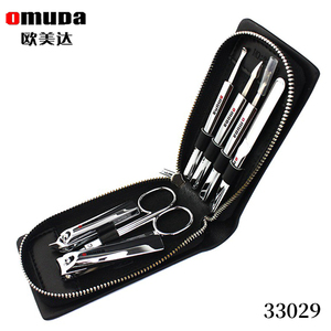 欧美达OMD33029 指甲刀套装 家用指甲钳美甲工具组合 7件套礼品