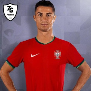 2024欧洲杯葡萄牙国家队主场球衣7号C罗球员版足球服正品FJ4275