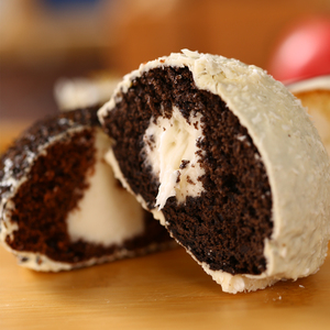土耳其进口Elvan雪球堡巧克力椰蓉咖啡味夹心小蛋糕巧克力派零食