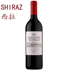 澳大利亚进口 1845洛神山庄设拉子红葡萄酒 西拉干红Rawsons