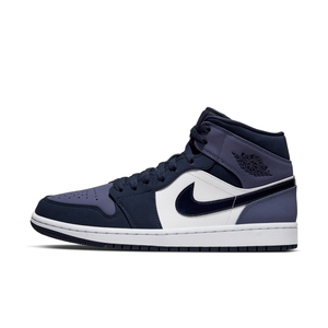 Nike/耐克正品Air Jordan1 Mid AJ1男子耐磨运动篮球鞋554724-445