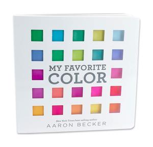 英文原版 我喜欢的颜色 凯迪克奖得主Aaron Becker 纸板书 Journey作者 色彩认知 My Favorite Color: I Can Only Pick One?