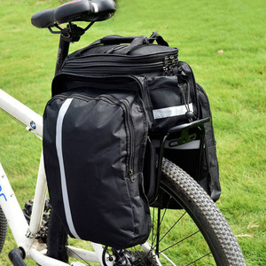多功能电动车挂包山地车背包后座储物自行车座位包雨衣收纳后备包