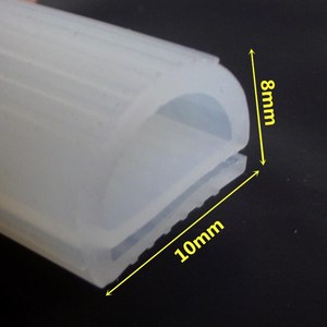 硅胶单e型10x8mm机柜烤箱工业蒸柜设备阀门冷库门保温硅材质橡胶