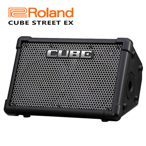 现货 罗兰Roland CUBE Street EX民谣电木吉他音箱户外便携弹唱音