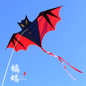北京店 蝙蝠风筝线轮套装 微风级风筝成人儿童风筝2021新款风筝
