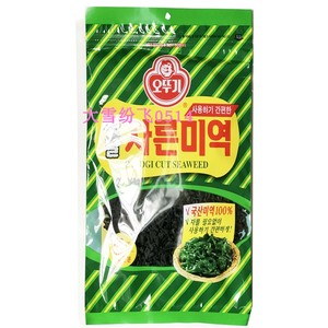 韩国进口不倒翁海带碎80g 裙带菜碎干海带韩国海带汤用114