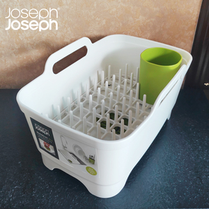 英国Joseph创意厨房碗碟收纳架沥水架二合一水盆洗碗洗菜盆子大号