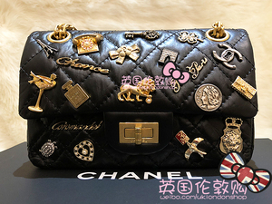 英国伦敦购 CHANEL 限量2.55徽章包小号 国内现货