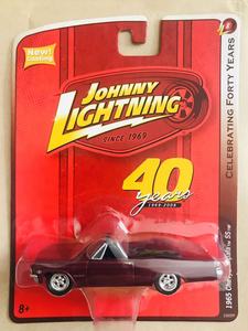 乔尼JOHNNY LIGHTNING 1965 Chevy Impala SS 1/64 车模型 买5送1