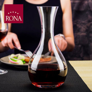 捷克进口RONA洛娜家用水晶玻璃红酒醒酒器葡萄酒分酒器盛酒器酒樽