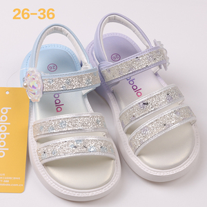 巴拉巴拉女中幼童时尚凉鞋2024夏装新款儿童鞋子渐变204224141011