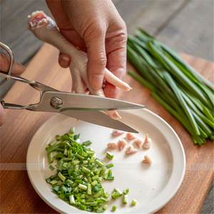 420不锈钢 日式可拆卸全钢剪刀 家用厨房剪刀 食物烤肉剪子辅食剪