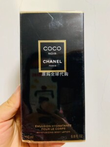 美国  CHANEL香奈儿可可小姐黑色身体乳COCO NOIR 200ml滋润柔滑