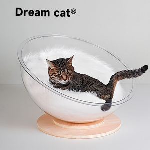 网红太空舱猫窝大空间四季通用吊床保暖猫垫子小猫床猫屋宠物用品