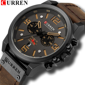 CURREN/卡瑞恩8314新款男士运动手表男表时尚多功能计时手表