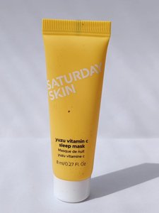 Saturday Skin 小众品牌 柚子VC睡眠面膜 补水提亮8ml小样旅行装