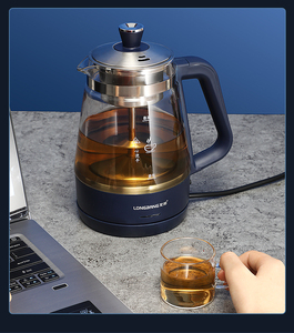 龙邦煮茶器自动煮茶炉家用红茶壶蒸汽烧水壶迷你养生壶智能煮花茶