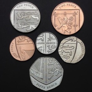 英国6便士币