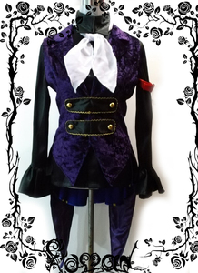 【roman 定做】ツキウタ月歌 黑兔王国 4月 卯月新 cosplay服装