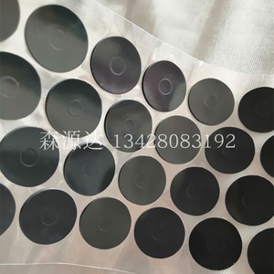 黑色光面硅胶垫 防滑密封硅胶平垫圈 空心平垫外径7~15mm 厚度1mm