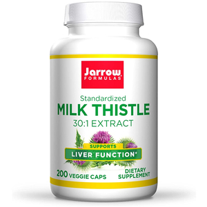 临期美国Jarrow formulas Milk Thistle牛奶蓟草水飞蓟素200粒装