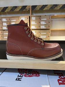 美国正品红翼Red Wing RW8875短靴狗标复古美产真皮工装靴户外靴