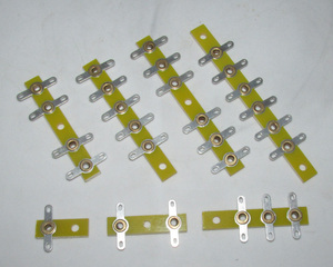 胆机DIY搭棚焊架接线板Φ3 纯铜空心铆钉制作电子管机用音响配件